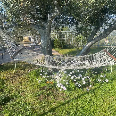 Casa Vista Mare - Superb Garden And Parking Included Semesterbostad Imperia